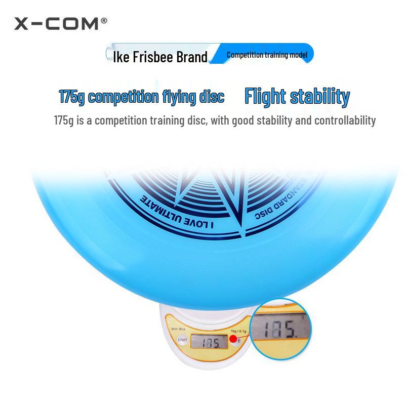 XCOM Ike 175g Luminous X-Star Frisbee - Ultimate Competition & Parent-Child Outdoor Game