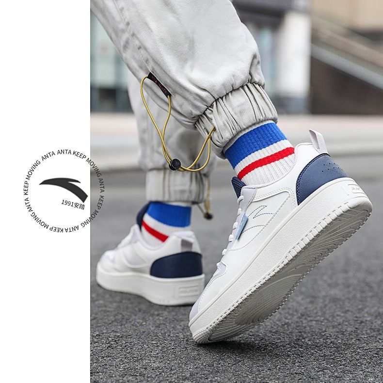 Men's Sneakers Anta Life Collection Synthetic Leather, Textile Slip Resistant Abrasion Resistant Cushioning