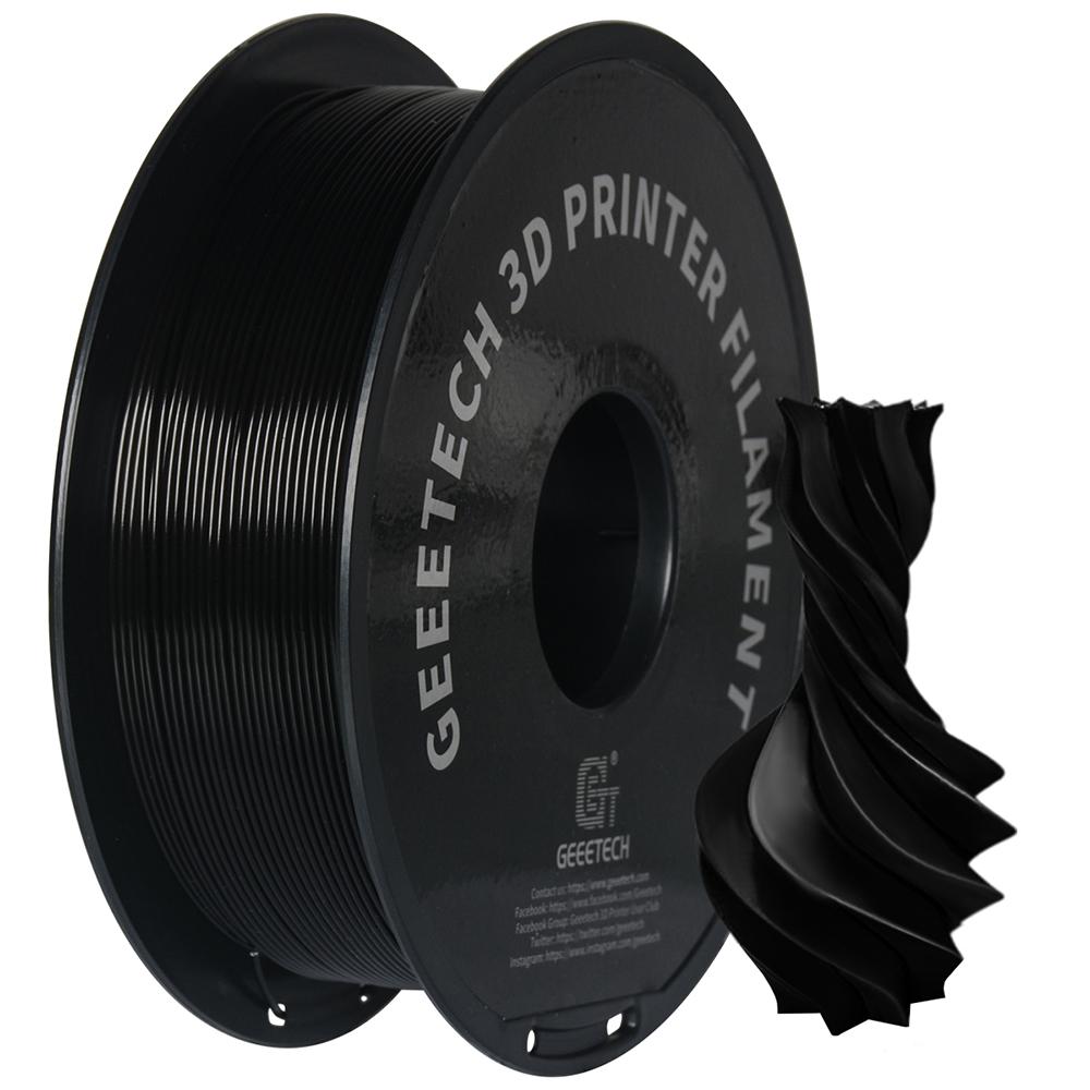 GEEETECH 1kg 1.75mm 1KG(2.2LBS) Pure PETG, 3D Printer Filament, Vacuum Packaging, Tangle-Free, 3D Printing Materials