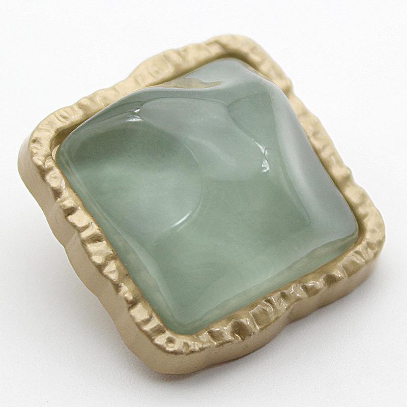 Винтажные металлические пуговицы с ножкой квадратные круглые для зимнего пальто декоративные для замены DIY принадлежности для рукоделия швейная отделка 6 шт./лот