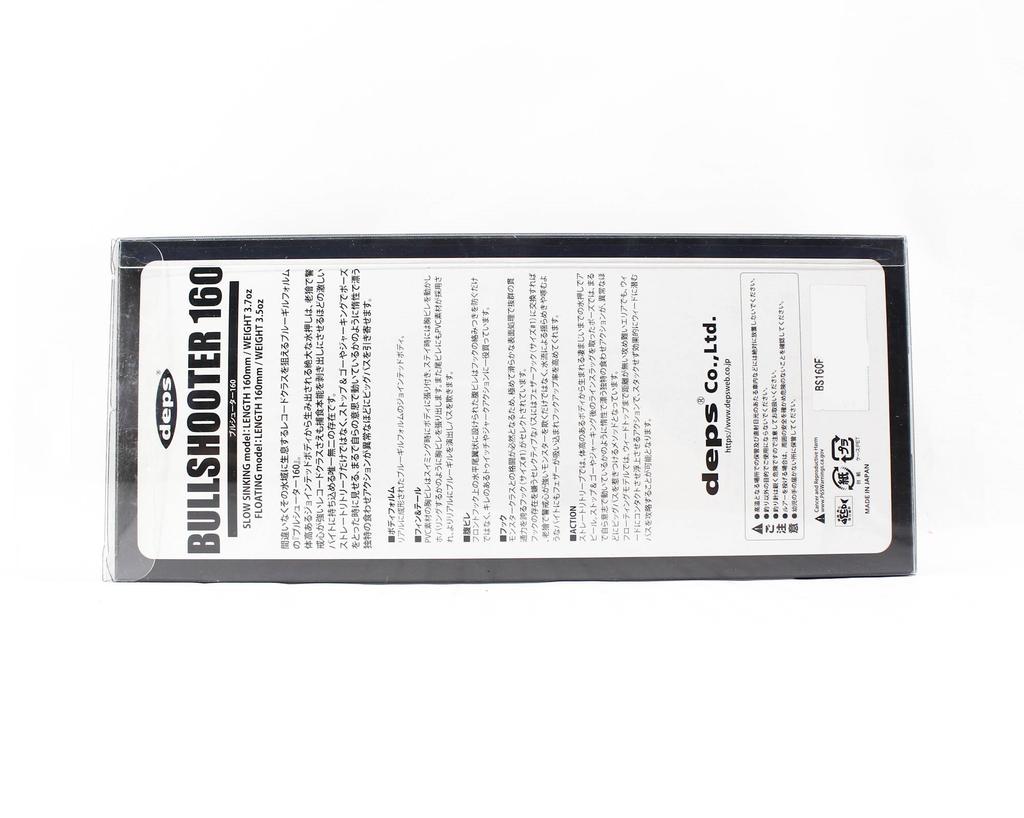 Deps Плавающая приманка Bull Shooter 160F, 160 мм, 3,5 унции 12 (7127)