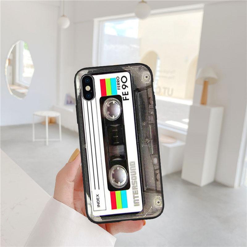 CJ26 Cassette Vintage Tape Soft Shell Phone Case for Xiaomi Xiaomi Poco M4 M5 M6 M7 X3 X6 X7 F8 Ultra Pro GT NFC