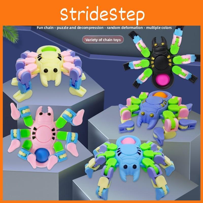 Детский пластиковый спиннер-паук для сенсорной стимуляции и управления стрессом