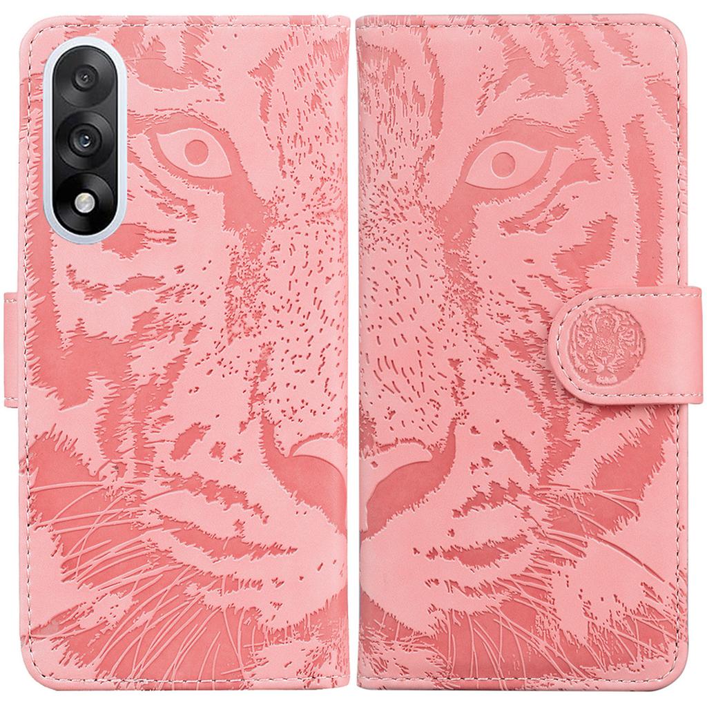 For OnePlus Nord 5 5G Case Tiger Imprint Leather Wallet Phone Cover