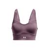 Smart Form Logo Print Medium Support Sports Bra Women Underwear Purple 1381666-500