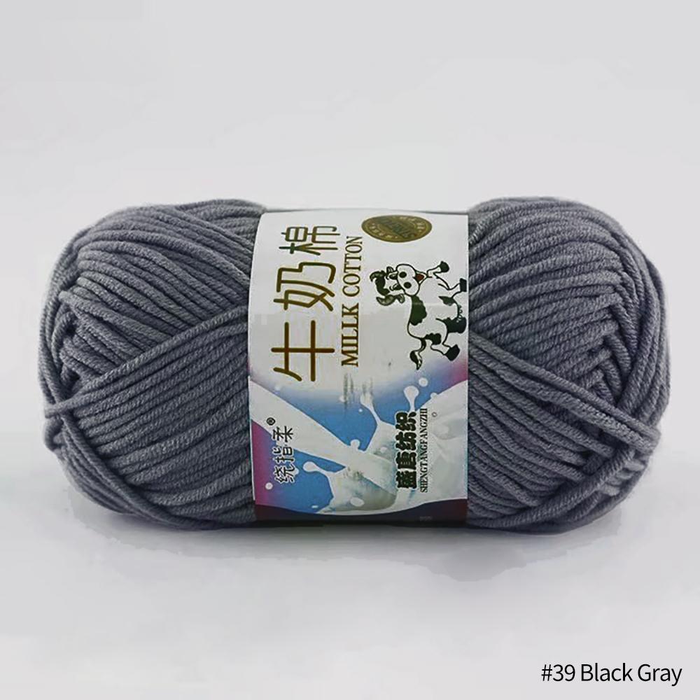 FEIJIEAST 50 г/рулон молочно-хлопковой пряжи, 5-слойная нить для ручного вязания, мягкие теплые хлопковые нитки «сделай сам», детская шерсть для ручного вязания крючком, пряжа