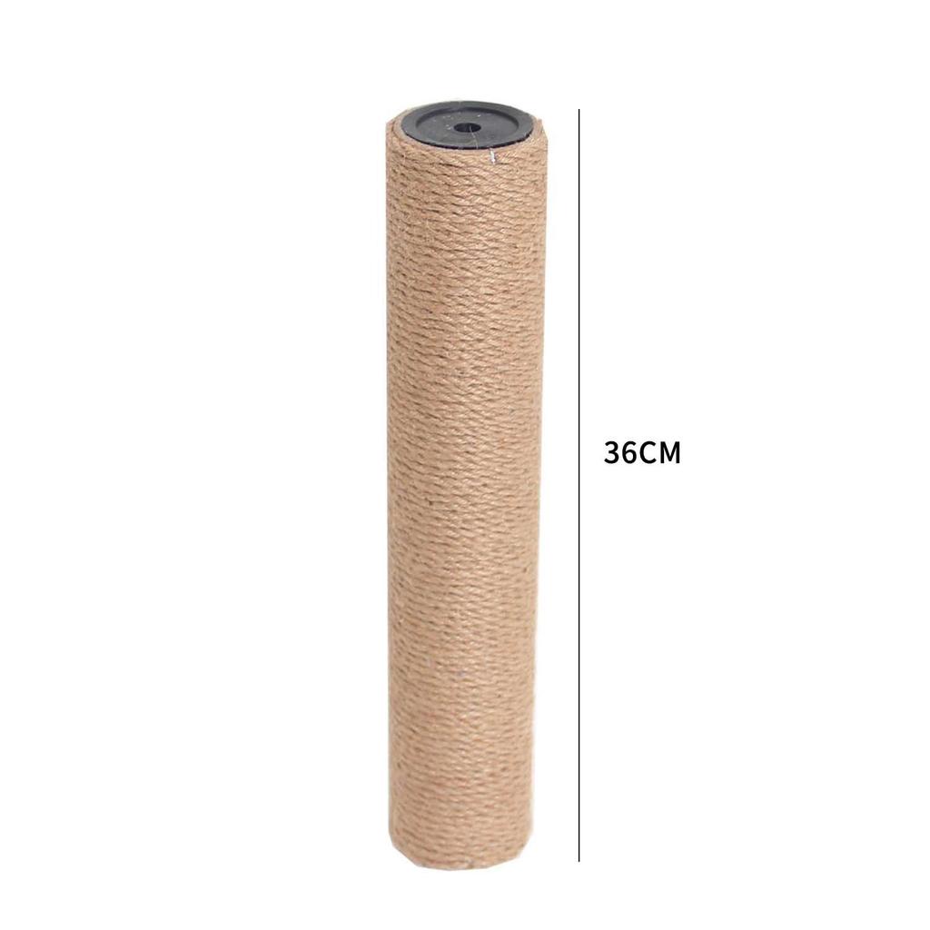 Premium Solid Wood Cat Scratching Post with Durable Sisal - Non-Shedding Cat Toy and Tree
