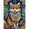 Frame Painting By Numbers Kits Canvas Painting Fox Picture Paint Colouring Handpainted Painting Unique Gift Home Decor