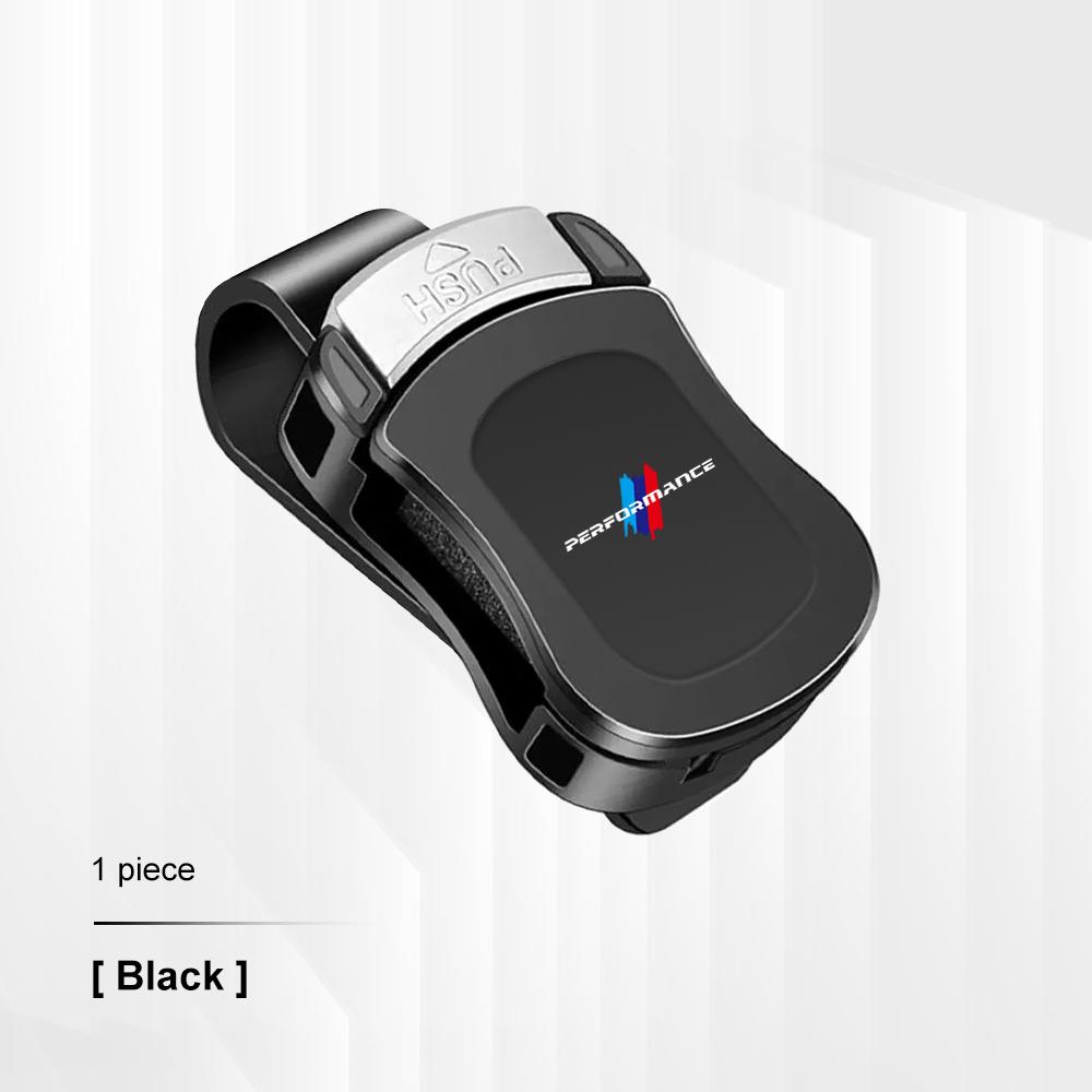 AAAOS1 Car Visor Glasses Storage Clip Sunglasses Holder for BMW X1 X3 X4 X5 X6 F15 F16 1 3 5 6 7 Series G30 G32 G11 F48 F39 520 525 320