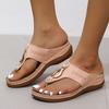 Сандалии, женская обувь, летняя женская обувь с открытым носком, женские сандалии больших размеров, дышащие шлепанцы, повседневные zapatos de mujer