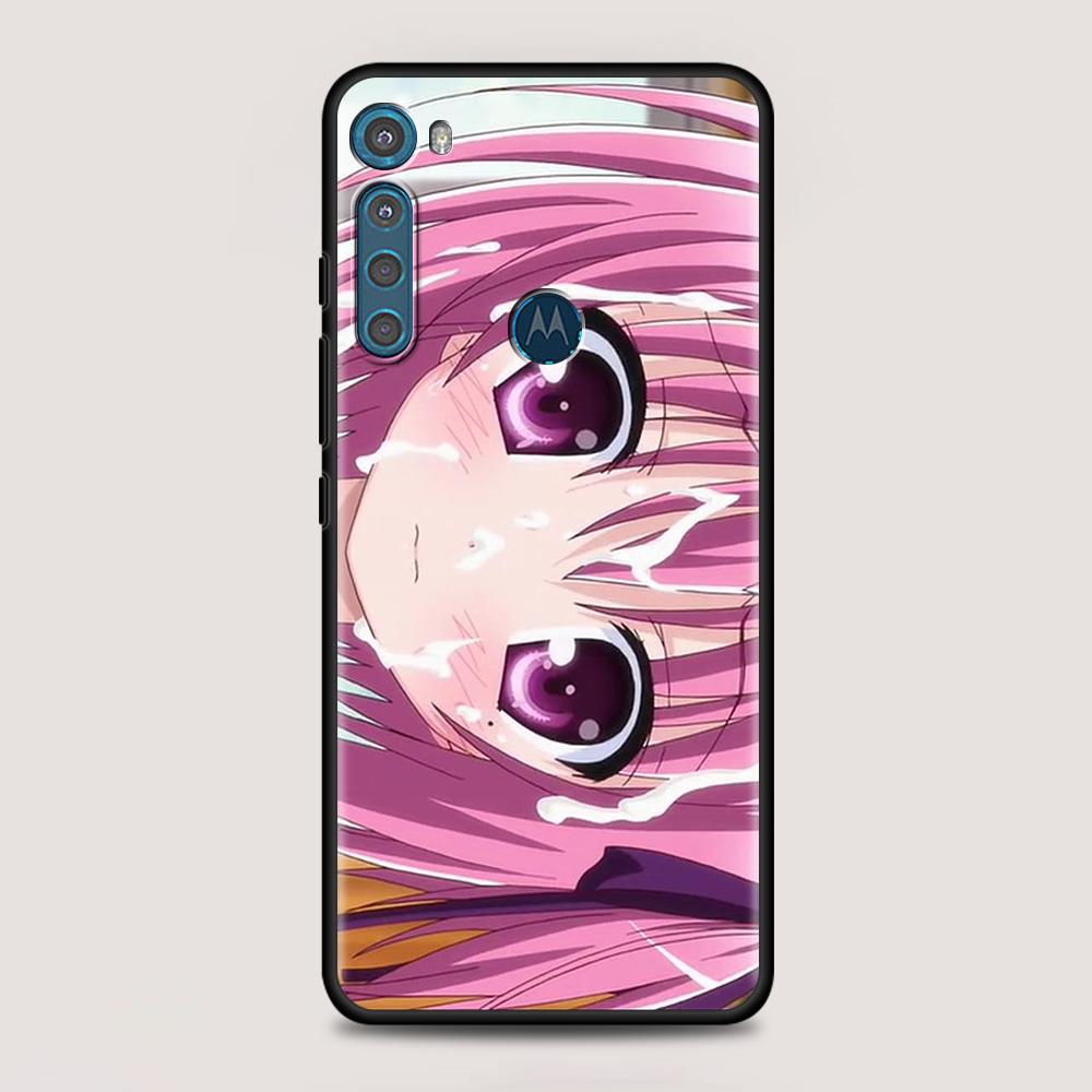 Аниме девушка хентай Harajuku для MOTOROLA One Fusion Shell для Moto G10 G9 G8 Plus Play Power One G20 G30 G40 G50 G60 Edge 20 чехол