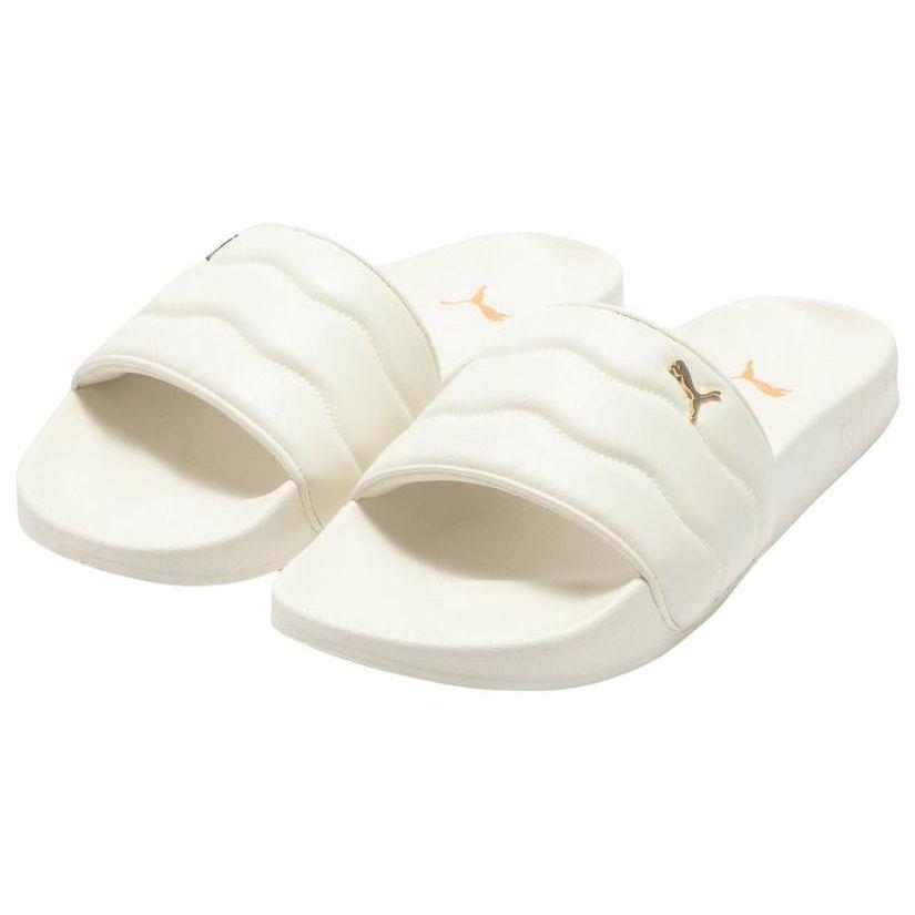 Puma Кроссовки Leadcat 2.0 Puffy Slide Pristine Women Белый Металлик-Золото 389557-02