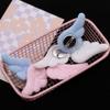 1 Pair Small Angel Wings Brooch Japanese Style Sweet Clothes Decor Y2K Plush Angel Wing Fluffy Brooch Bag Decoration