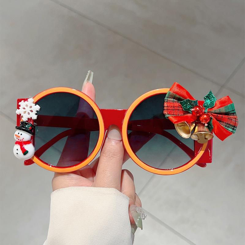 Большие круглые солнцезащитные очки Merry Christmas Luxury Brand Designer, женские и мужские, винтажные, популярные, для вечеринок, панк-солнцезащитные очки