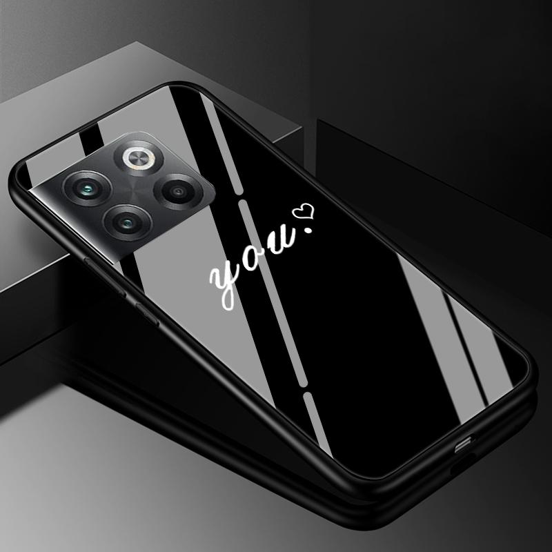 Закаленное Стекло Чехол Для Телефона Для Oneplus 9rt 10T Ace 10 Pro Чехол Oneplus 11 12 12R 10R 9 Pro Роскошный Жесткий Задний Бампер Oneplus12