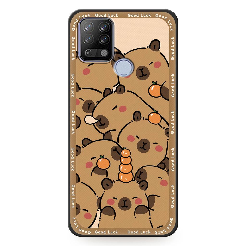 Anti-dust Silicone Phone Case For Tecno Pova/LD7 Fashion Design Cartoon Waterproof Protective Durable Back Cover Cute