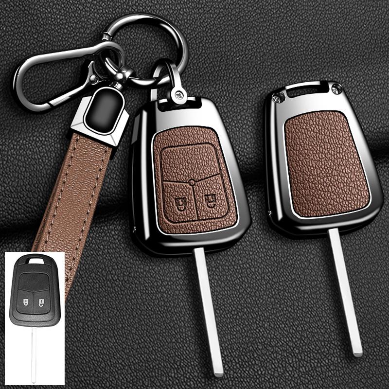 Металлический Чехол-Крышка для Ключей Автомобиля Для Chevrolet Malibu Blazer Traverse Seeker Onix Equino Volt Bolt Trax Orlando Cruze Spark Sonic Camaro