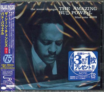 CD БАД ПАУЭЛЛ - The Scene Changes  TYCJ81017 Blue Note 2013 Япония ОбиДжаз Б/У