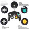 Arrocent GC Controller, Replacement for Gamecube Controller, Compatible with Wired USB Game Cube Controller/PC Windows 7 8 10 (Black)