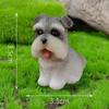 1Pc Resin Craft Miniature Figure Tiny For Bonsai Microlandscape Fairy Garden Decor Cute Small Dog Puppy Animal Decoration MIT