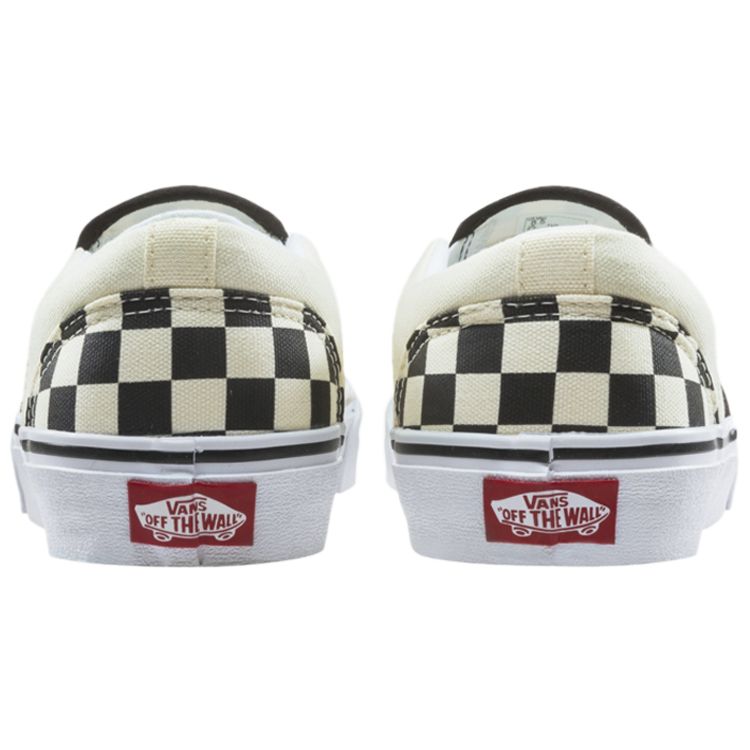 Vans Asher Checkerboard Unisex Sneakers Cream Black Natural VN000SEQIPD