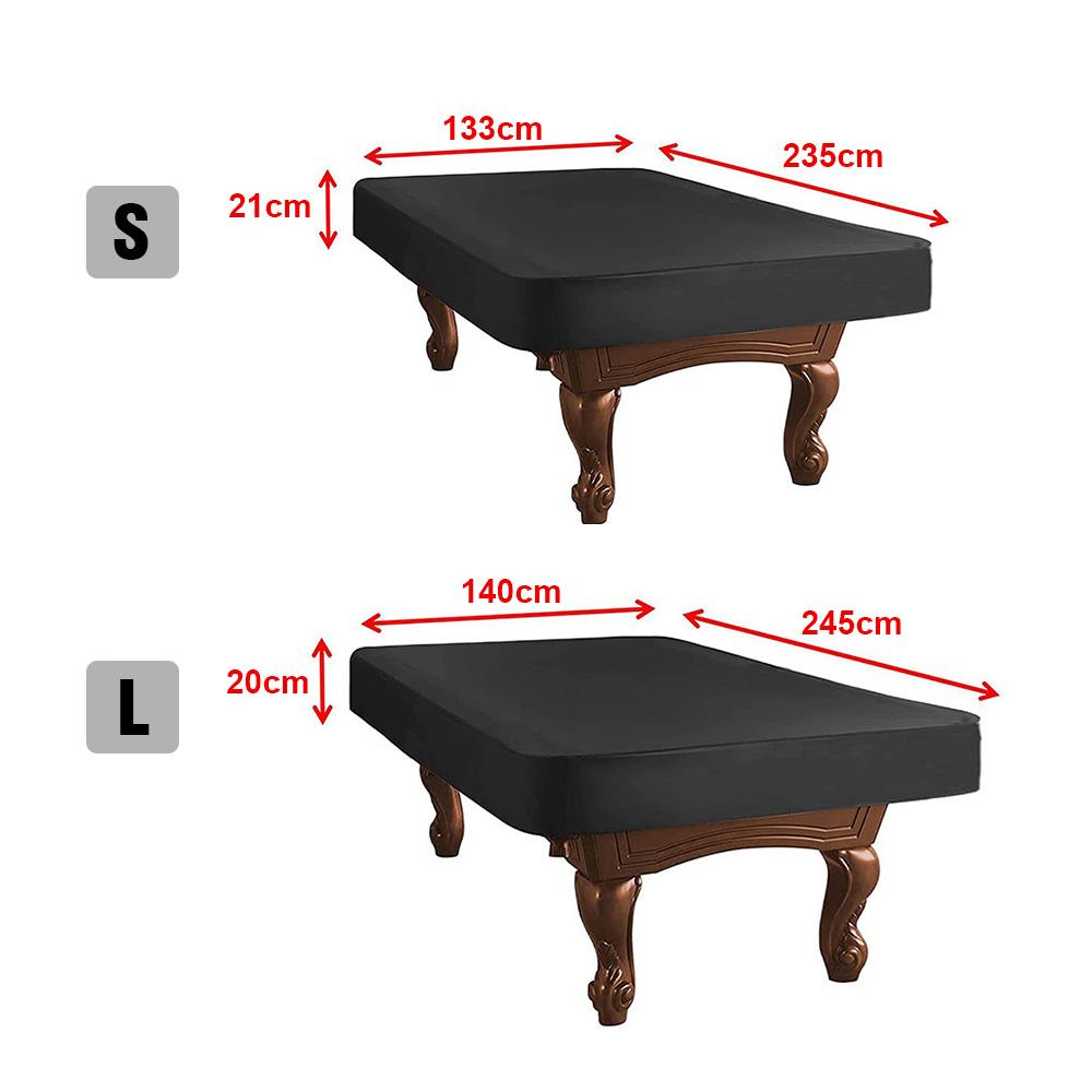 Pool Table Cover Oxford Cloth with PVC Coating Waterproof and Silver Coated for Outdoor Ping Pong Table Cover