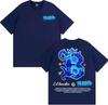 Rapper Blessd El Bendito Logo Graphic T Shirts Unisexs Clothing Harajuku Retro Short Sleeve TShirt Summer Fashion Streetwear Tees