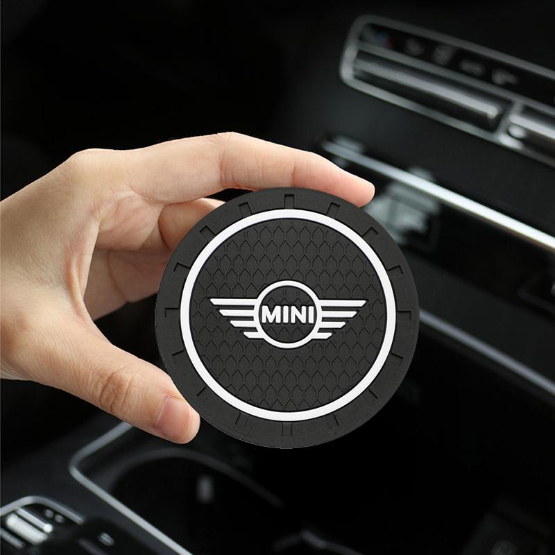 Car Accessories Coaster Silica Gel Anti-Skid Pad Car Interior Decoration Suitable For Mini Cooper Countryman clubman BMW F54 F56 jbzm61