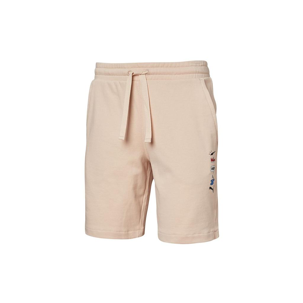 Puma Awareness Drawstring Breathable Shorts Men Bottoms Nude 532036-68
