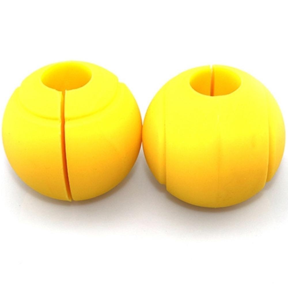 1 Pair Reduce Palm Pressure Barbell Grip Ball Weightlifting Fitness Equipment Bodybuilding
