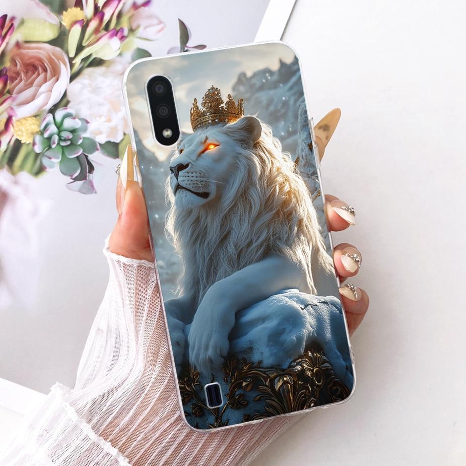 For Samsung Galaxy A01 Case SM-A015F New Luxury Painted Cover Soft Slim Phone Case For Samsung A01 M 01 Galaxy M01 Fundas Bumper