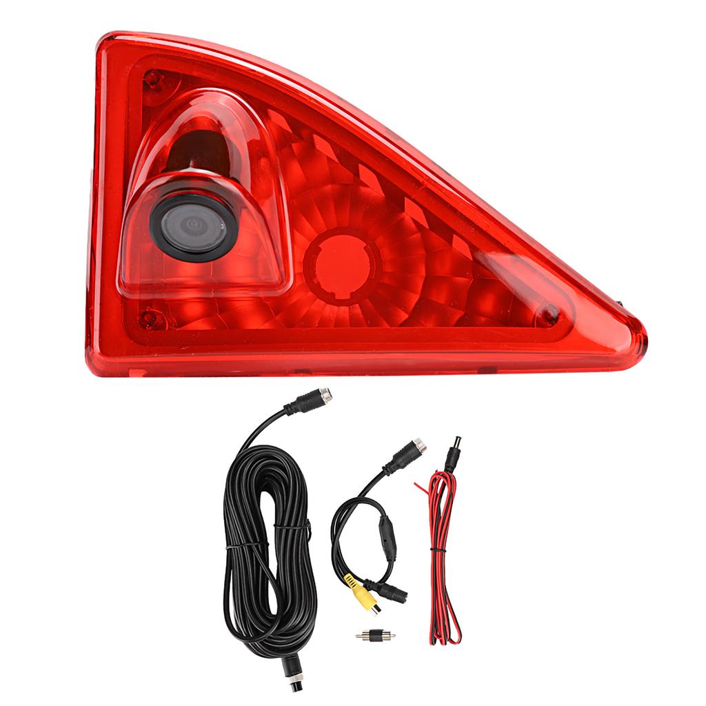 12V IP68 HD Monitor Rear View Reversing Brake Light Camera Fit for Master 10‑16