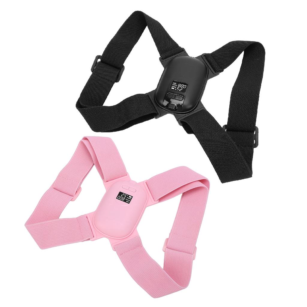 Умный корректор осанки с цифровым экраном, напоминанием о вибрации, регулируемый, антигорбный, интеллектуальный 