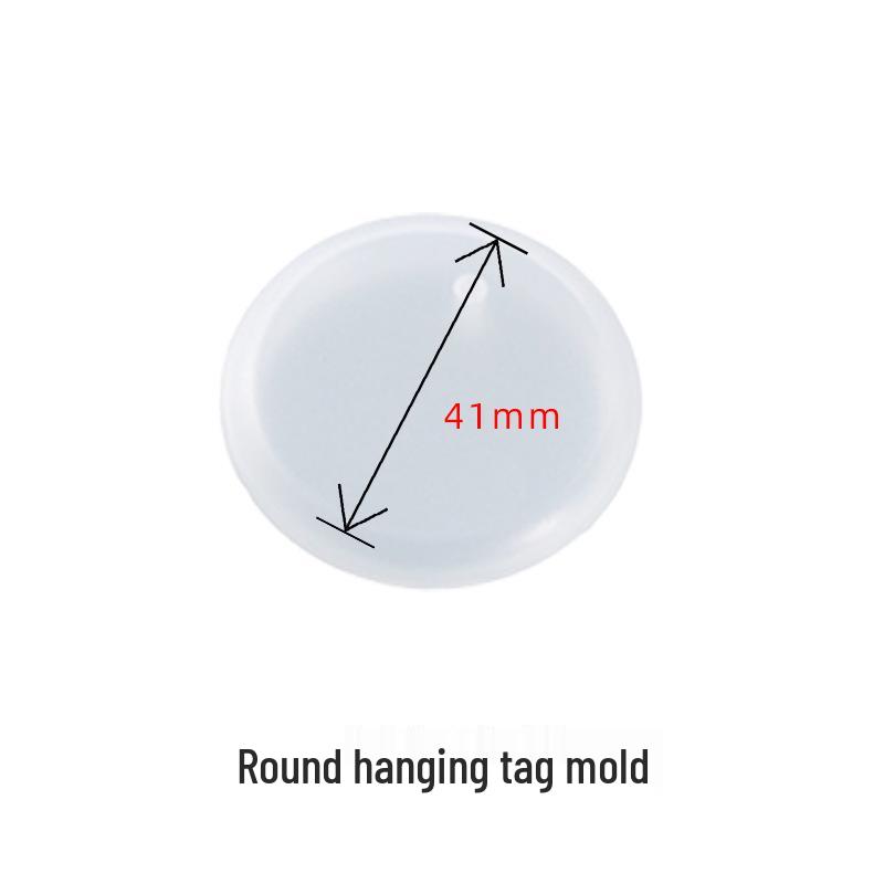 DIY Heart, Round, Square, Geometric Silicone Mold for Epoxy Resin Pendant and Crystal Specimen Crafting