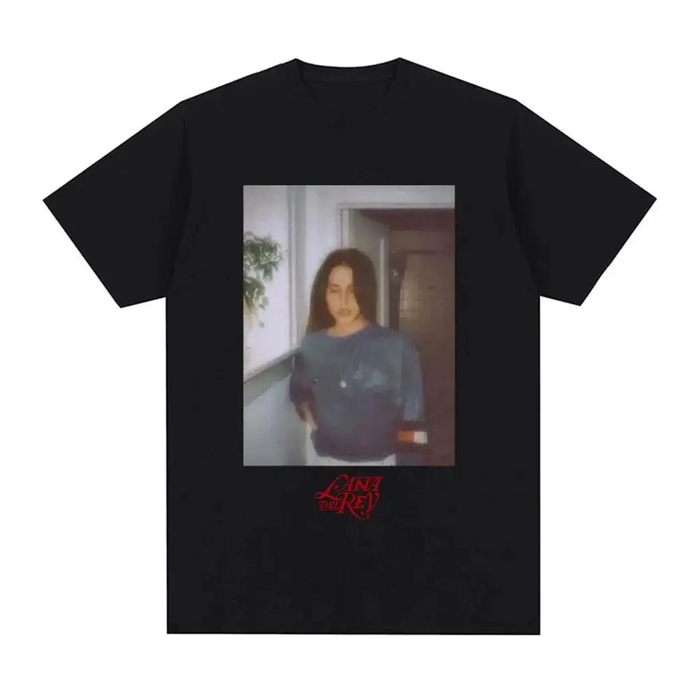 Singer Lana Del Rey Print T Shirt Women Fashion Hip Hop men's tshirts Streetwear Harajuku Short Sleeve T-Shirt Unisex summer tee