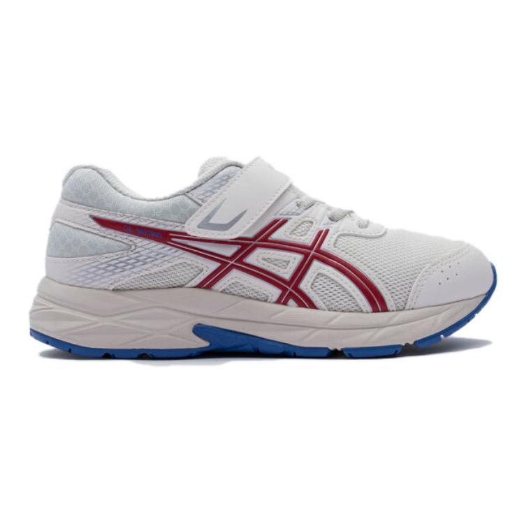 Asics Running Kids Contend Ac Ps Low Top Running Shoes Kids Sneaker White Red 1014A320-102