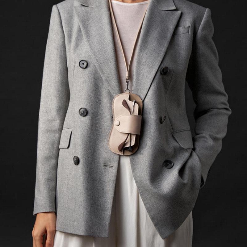 1 шт. Водонепроницаемая сумка для солнцезащитных очков, портативный подвесной чехол для хранения очков, модный чехол из ПУ кожи для женщин и мужчин