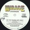 12-дюймовая пластинка SHANNON - Do You Wanna Get Away 096892 MIRAGE 1985 US Танцевальная и Электронная Б/У