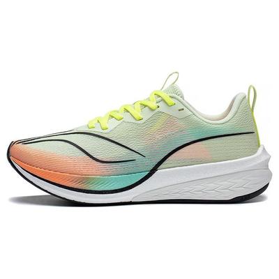 Кроссовки Li Ning Red Rabbit 6 Pro с нескользящей износостойкой дышащей подошвой для бега, женские кроссовки, зеленые, синие, оранжевые, ARMT014-8