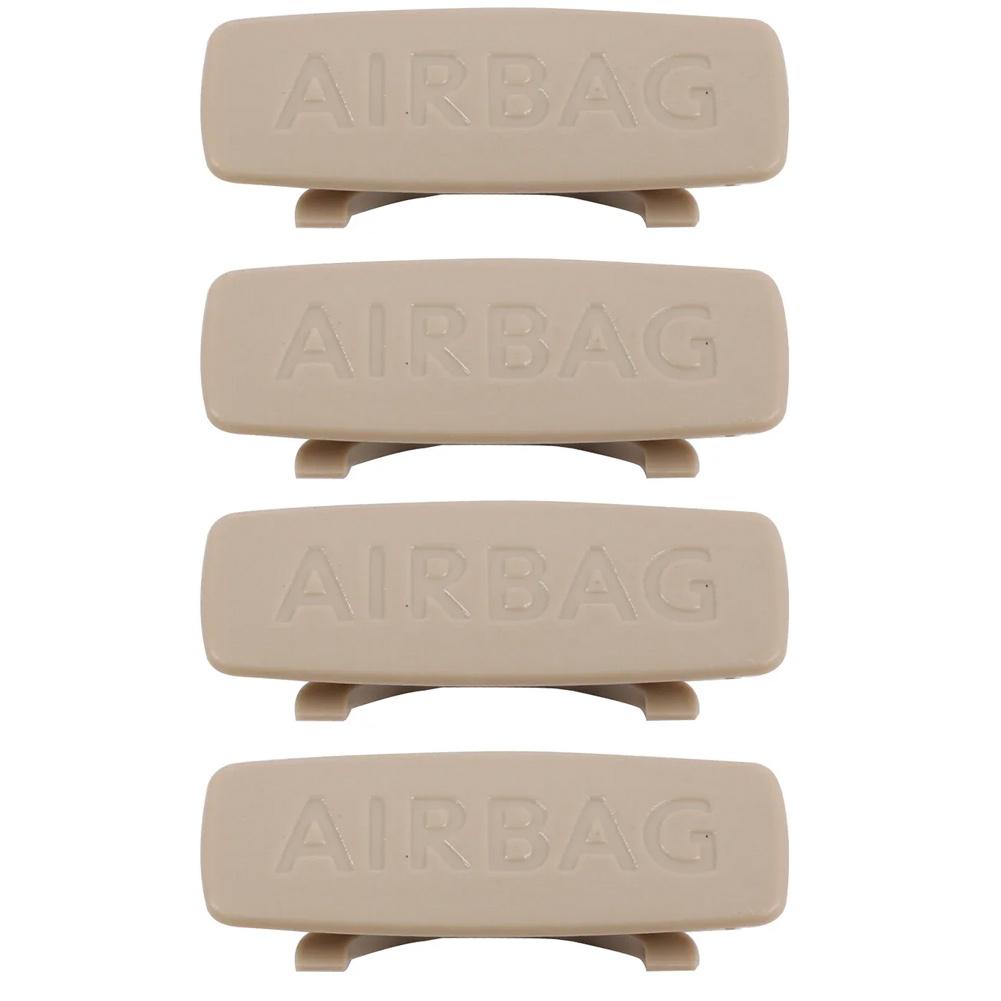 1/4Pcs Car Airbag A B C Pillar Insert Trim Cover Badge For CC Golf Jetta Passat Polo Touran 5G0853437 1K0853437 3C0853437