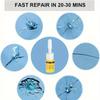 1 комплект для ремонта лобового стекла автомобиля - наножидкий наполнитель для устранения сколов и трещин, жидкое техническое обслуживание стекла