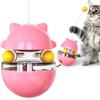 Funny Pet Toy Self Tumbling Ball Leak Proof Snack Dispenser Treat Feeder Puzzle Interactive Cat Dog