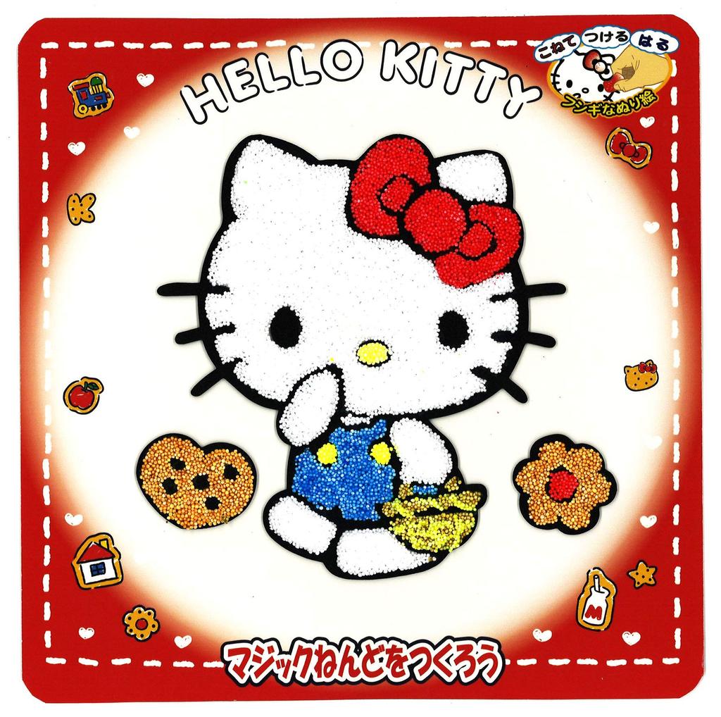 Набор волшебной глины Nobu Company Sanrio Pom Blue 4 штуки (My Melody/Hello Kitty/Pom Purin/Cinnamoroll) CN4466-SET Розовый, Красный, Желтый,