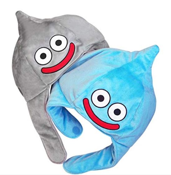 Плюшевая шапка Dragon Quest Smile Slime синяя