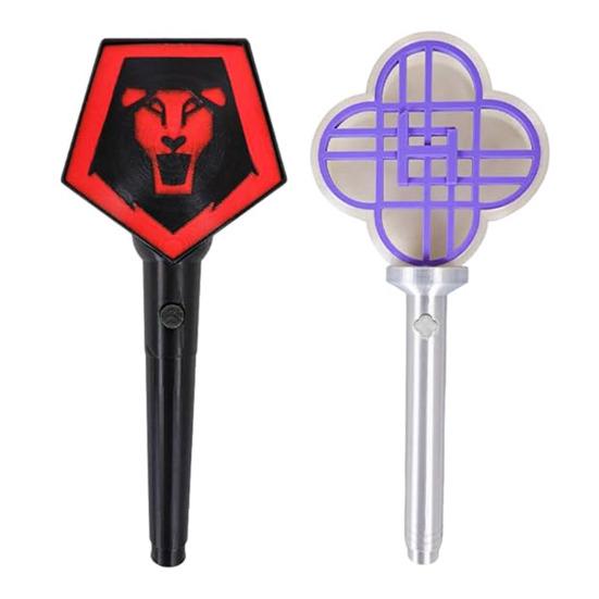 1/2 шт. Светящаяся палочка Косплей Реквизит 3D-печать Светящаяся палочка Костюм на Хэллоуин Вечеринка Ролевая игра Косплей Аксессуары Подарок для поклонников мультфильмов