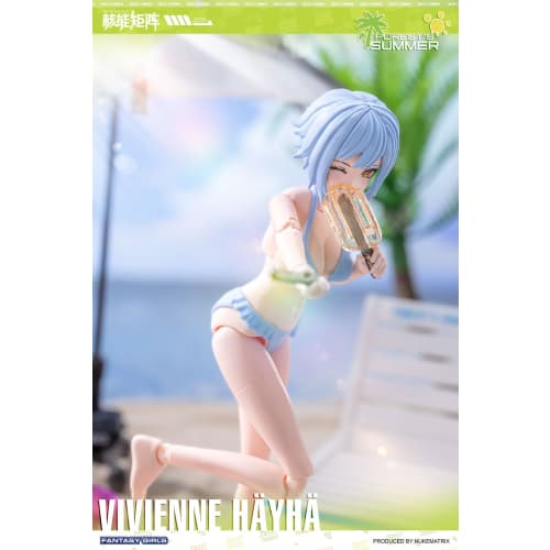 NUKE MATRIX "Forest Summer Fantasy Girls" Vivian H?yh? 1/10.5 Scale PVC & ABS Plastic Model Kit