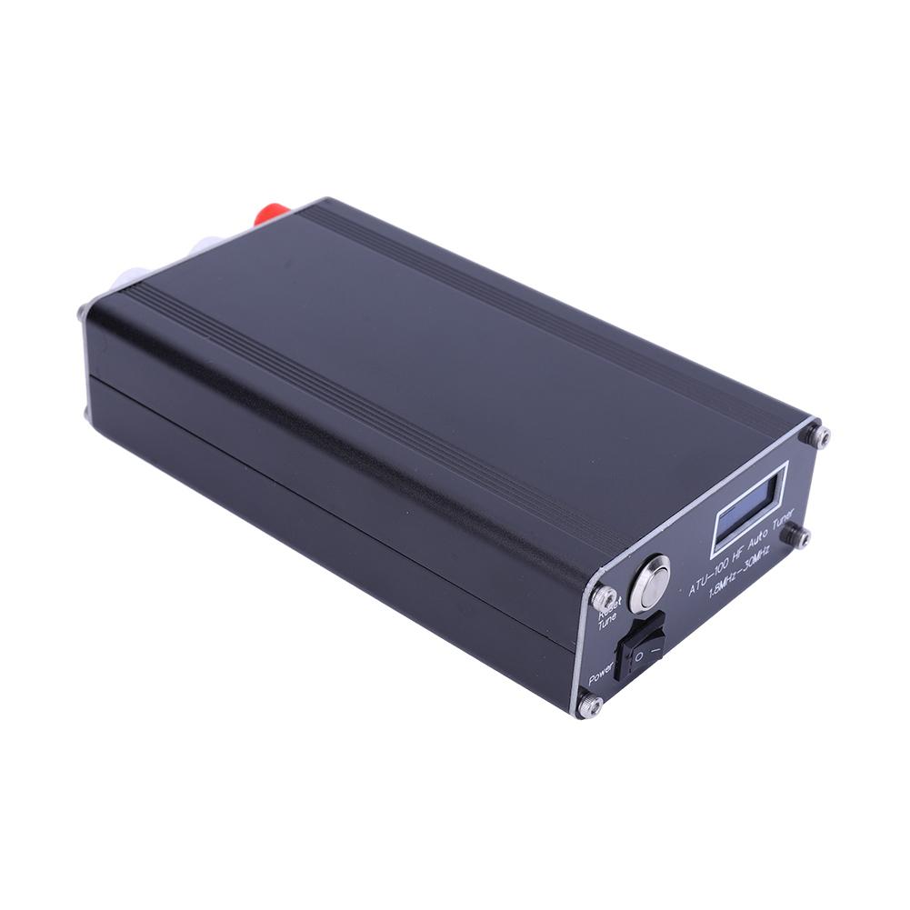 Портативный КВ-тюнер антенны ATU-100 от N7DDC+0.91 OLED Автоматический тюнер антенны Версия V3.2 Корпус-коробка ATU-100