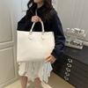 Original Bag Women's 2025 New Summer Crocodile Pattern Tote Bag Minimalist Large Capacity Shoulder Crossbody Portable Large Bag