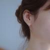 Серьги из стерлингового серебра Гаити