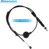 No.25800702 Automatic Transmission Gear Shift Cable for Hummer H3 2006-2010 for Humber H3T 3.7L 2009-2010 A/T Range Lever Shift Control Cable Auto